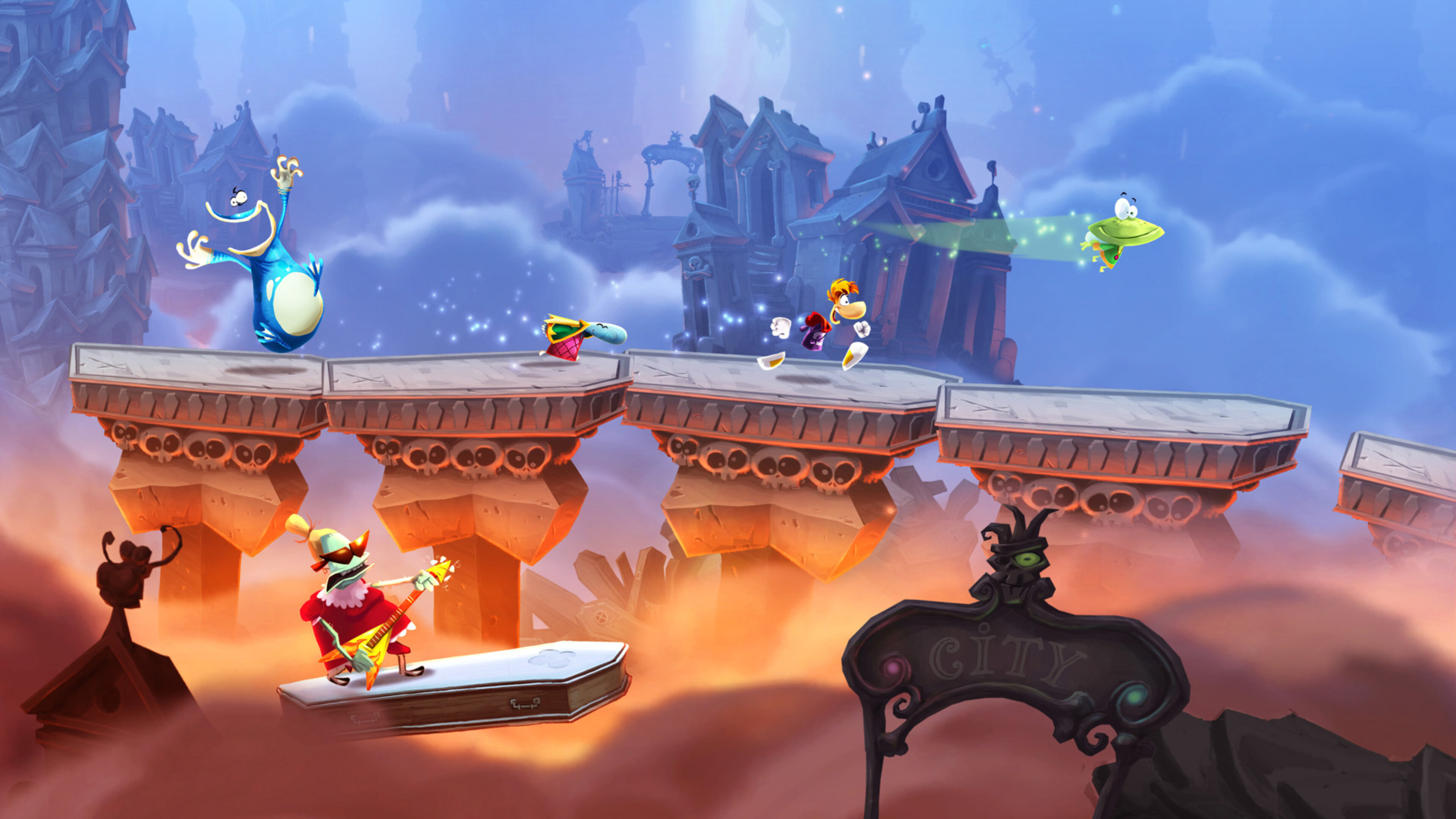 Rayman Legends, PS4, Switch, Xbox One, Trophies, Characters