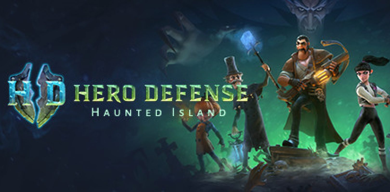 Hero defense haunted island прохождение