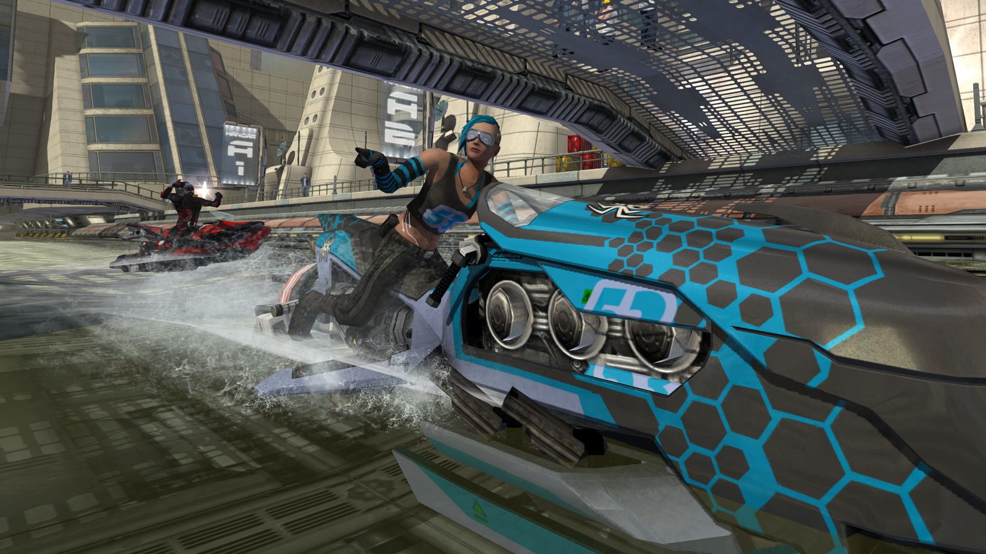 Игры будущего выход россии. Riptide GP: Renegade 2. Riptide GP: Renegade. Игра Riptide гонка. Гонки будущего.