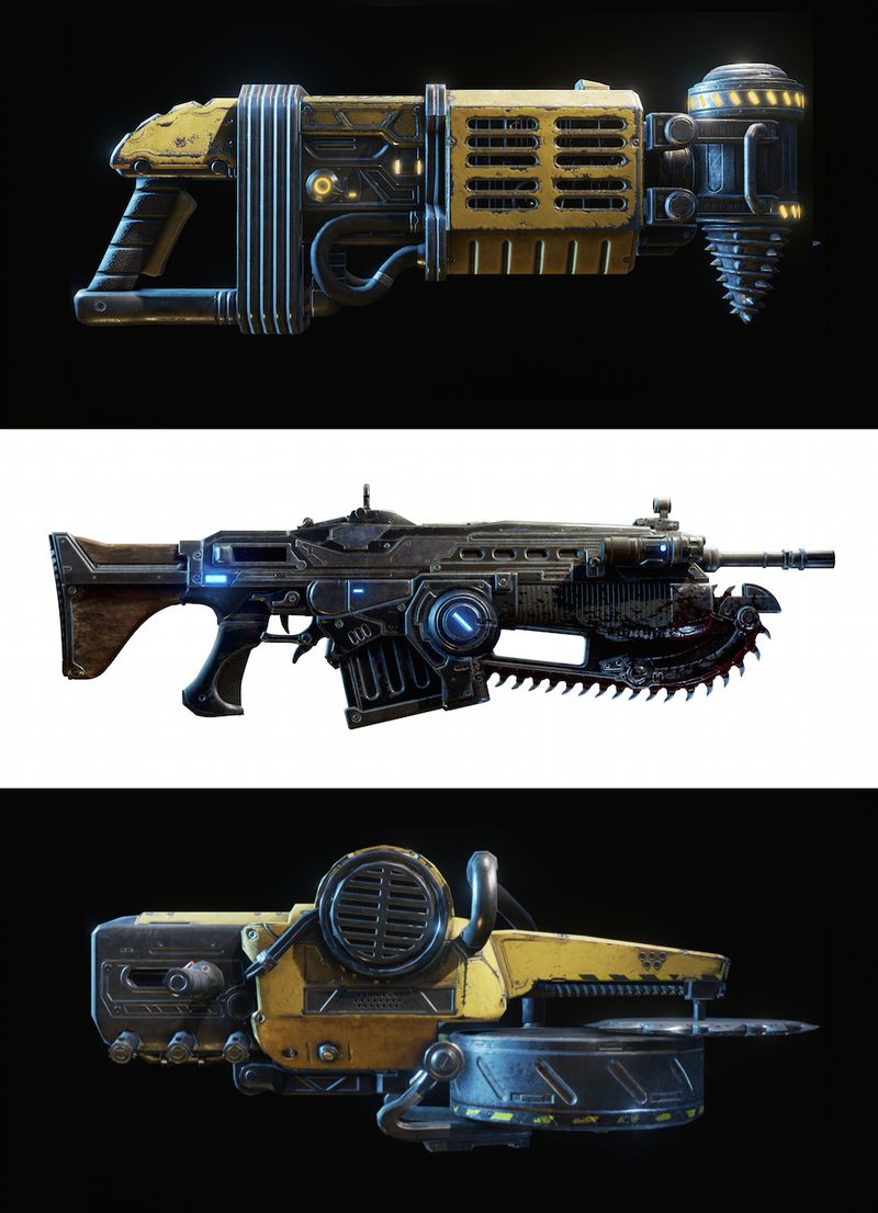 Gears of War 4 Wiki Air gun, Retaliation Path Of War, warhammer 40000,  weapon png