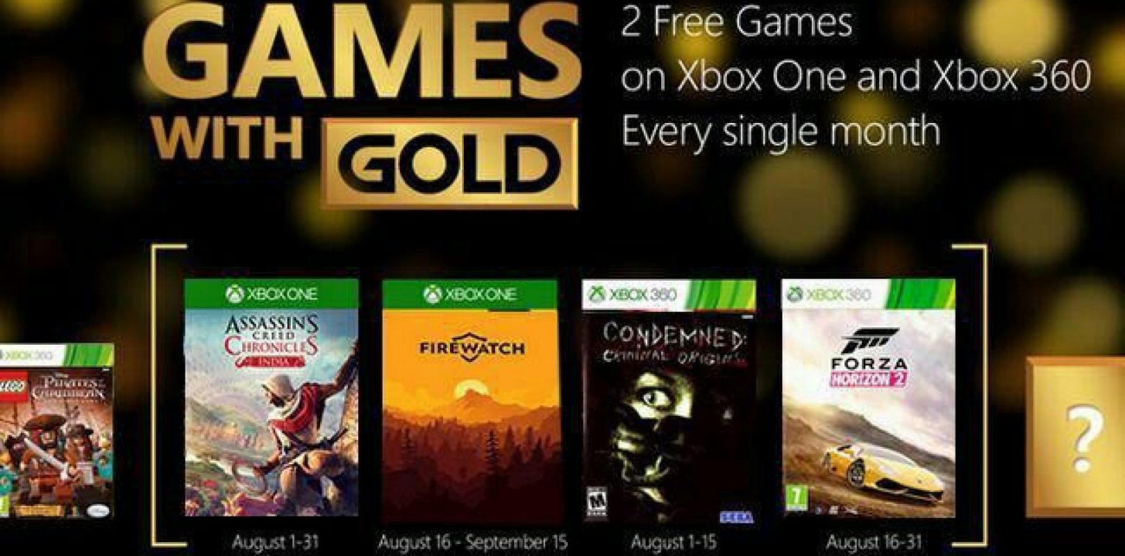 Xbox бесплатные игры без подписки. Xbox Live игры. Games with Gold. Хбох лайв Голд игры.