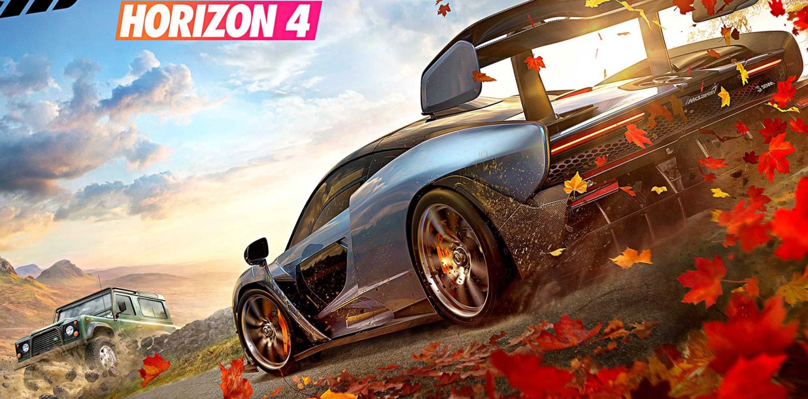 При запуске forza horizon 4 открывается картинка