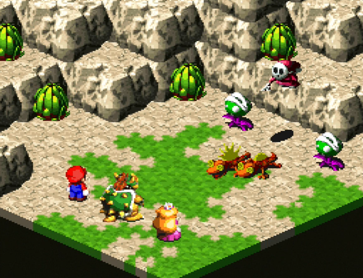 Super Mario RPG Screenshot 4 Marooners' Rock