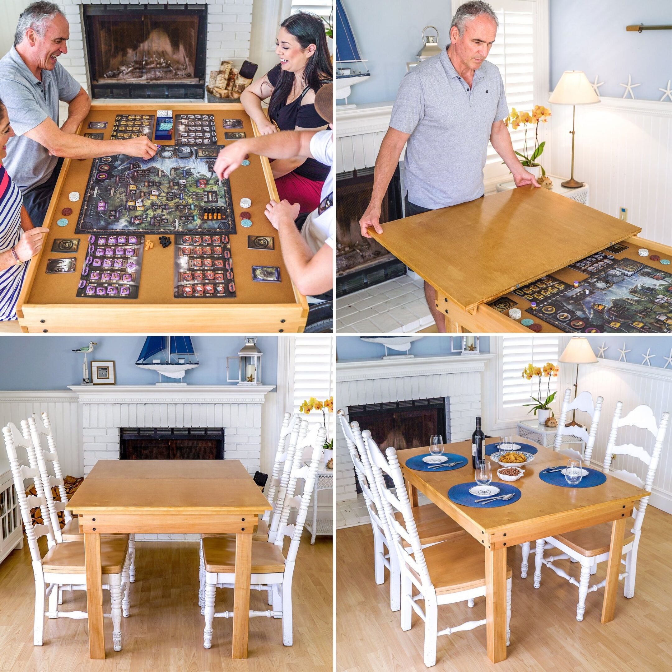 The Nilo Gamer Table: A Board Gaming Table Kickstarter Interview -  Marooners' Rock