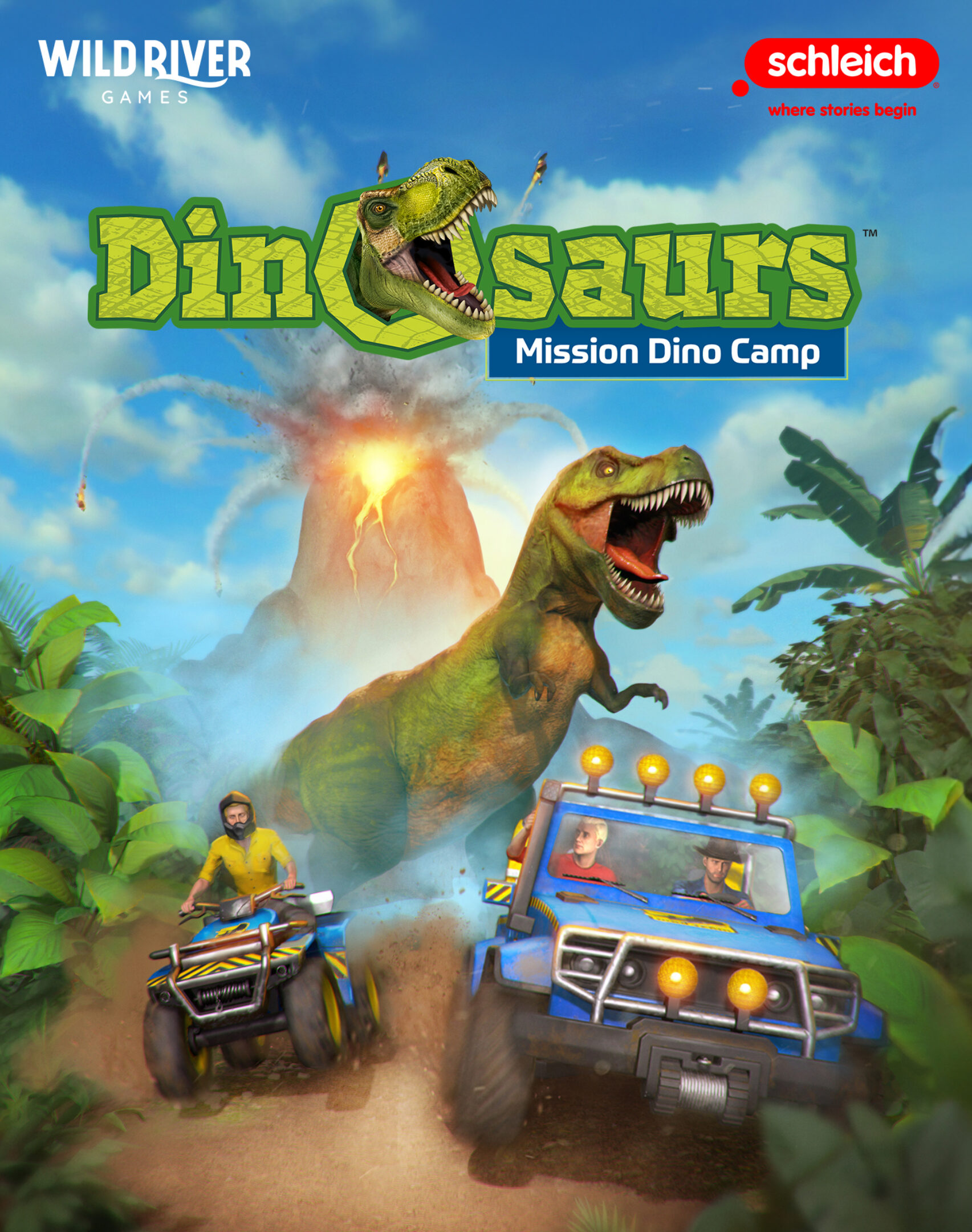 Wild River Games Announced Dinosaurs: Dino Mission Camp Available Today -  Marooners' Rock