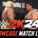 wwe 2k24 showcase match list